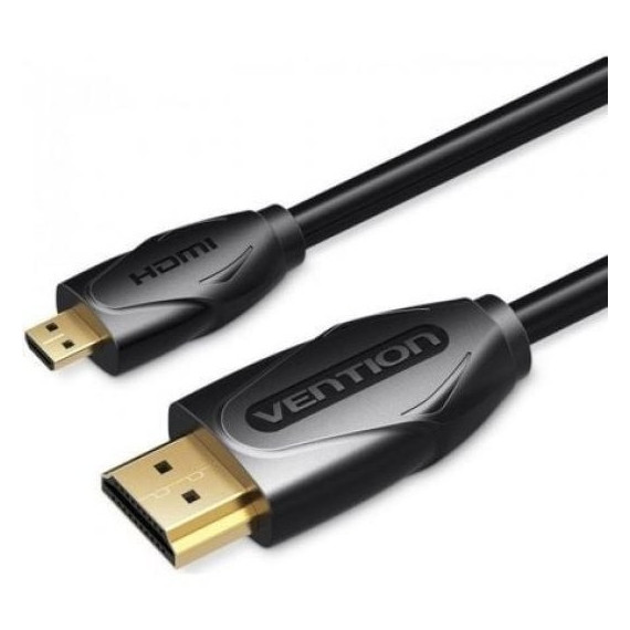 Cable HDMI 1.4  Hdmi/m - Micro Hdmi/m VENTION 1M Black