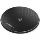 AISENS Cargador Inalambrico ASCH-15W1WC058-BK/ 15W/ Negro