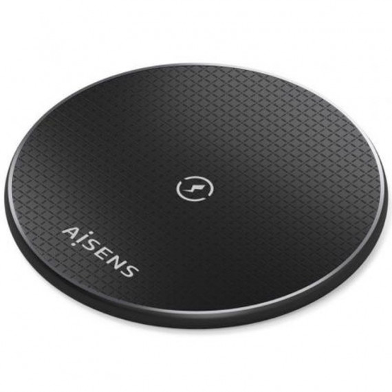 AISENS Cargador Inalambrico ASCH-15W1WC058-BK/ 15W/ Negro