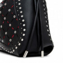 Bolso Efecto Piel Troquelado Mediano  DESIGUAL