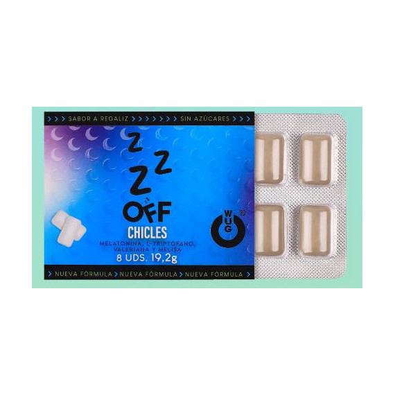 WUG OFF BLISTER CHICLES 8 UDS