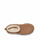 Botín Classic Ultra Mini Platform Chestnut - UGG