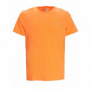 Polo RALPH LAUREN - SSCNCMSLM2-SHORT Sleeve-t-shirt - Classic Peach C6342 - 710671438406/CLASSIC Peach C6342