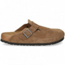 Zueco Hebilla ante Cuero  BIRKENSTOCK
