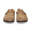 Zueco Hebilla ante Cuero  BIRKENSTOCK