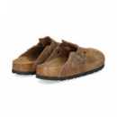 Zueco Hebilla ante Cuero  BIRKENSTOCK