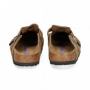 Zueco Hebilla ante Cuero  BIRKENSTOCK