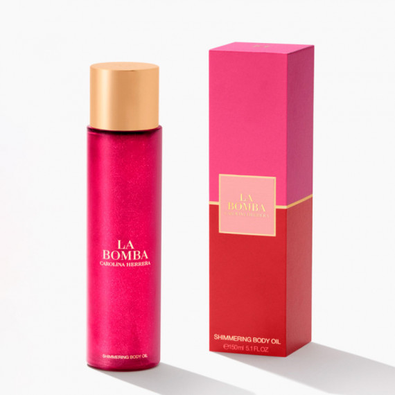la Bomba Shimmering Body Oil
aceite Corporal  CAROLINA HERRERA