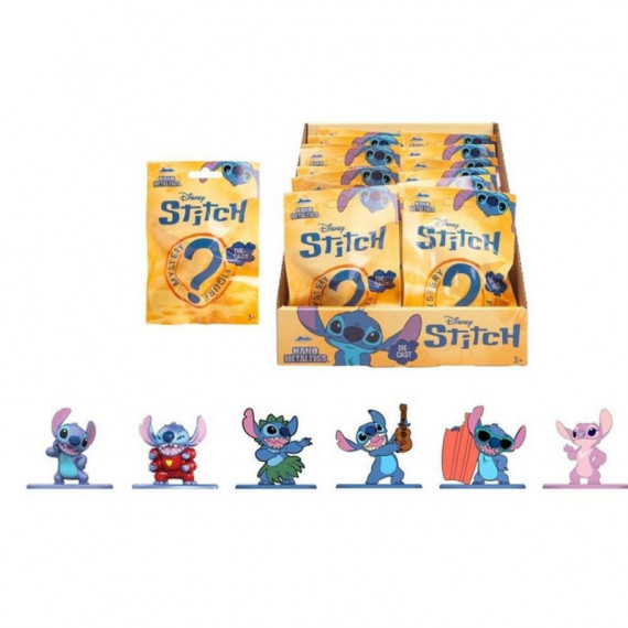 Bolsa Sorpresa de Nano Figura Stitch Disney Metalfigs  JADA