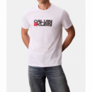 Camiseta CALVIN KLEIN Redbox Blanca