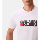 Camiseta CALVIN KLEIN Redbox Blanca