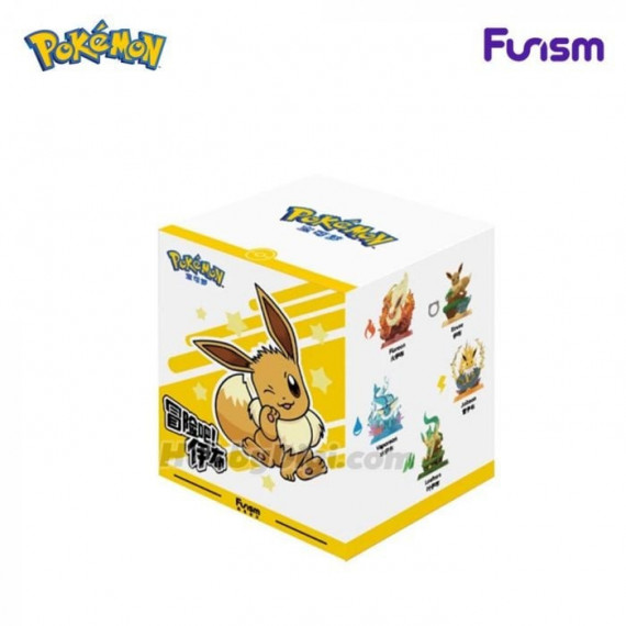 Blind Box Pokémon Eevee y Evoluciones Furism Adventure Series