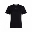 KARL LAGERFELD - Rhinestone Rain T Shirt - 999 - A4W17050/999