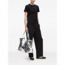 KARL LAGERFELD - Rhinestone Rain T Shirt - 999 - A4W17050/999