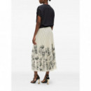 KARL LAGERFELD - Paris Sketch Pleated Skirt - 461 - A4W12024/461