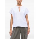 KARL LAGERFELD - Embellished Relaxed T Shirt - 100 - A4W17046/100