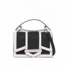 KARL LAGERFELD - K Nova Sm Crossbody Bl Wh - 998 - A4W30277/998