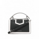 KARL LAGERFELD - K Nova Sm Crossbody Bl Wh - 998 - A4W30277/998