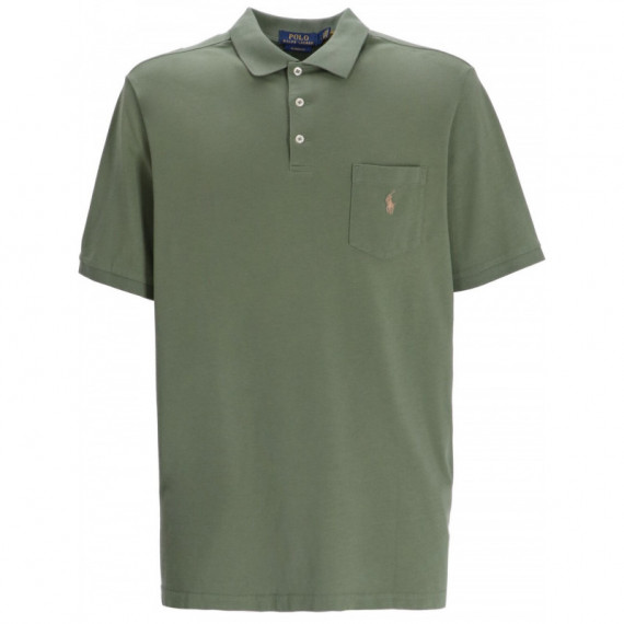 Polo RALPH LAUREN - SSKCPKTM1-SHORT Sleeve-polo Shirt - Cargo Green - 710941533004/CARGO Green