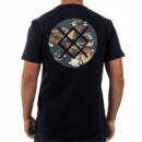 Camisetas Hombre Camiseta STANCE Badge Black