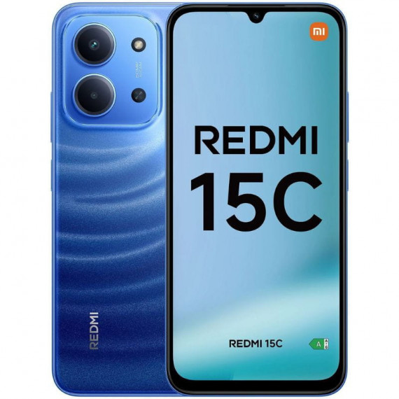 Teléfono XIAOMI Redmi 15C 128GB / 4GB Azul