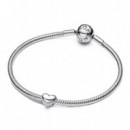 Charm Mini Corazón Plata de Primera Ley 793998C00  PANDORA
