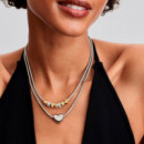 Charm Mini Corazón Textura Recubrimiento en Oro de 14K 764000C00  PANDORA