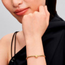 Charm Mini Estrella Textura Recubrimiento en Oro de 14K 764050C00  PANDORA