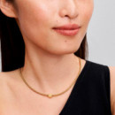 Charm Mini Trébol Textura Recubrimiento en Oro de 14K 764047C00  PANDORA