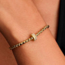 Charm Clip Acanalado 764078C01  PANDORA