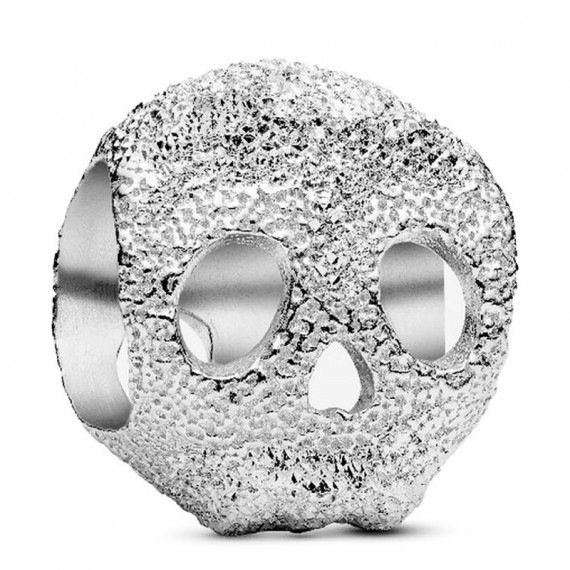 Charm Mini Calavera Textura 794040C00  PANDORA