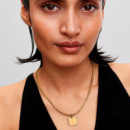 Colgante Etiqueta Grabable Cuadrada Brillante Recubrimiento en Oro 364009C01  PANDORA