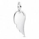 Colgante Etiqueta Ala de ángel Grabable Plata de Primera Ley 394014C00  PANDORA