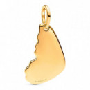 Colgante Etiqueta Ala de Mariposa Grabable Recubrimiento en Oro 364015C00  PANDORA