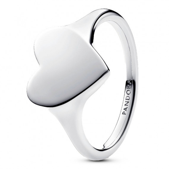 Anillo Corazón Grabable Plata de Primera Ley 193988C00  PANDORA