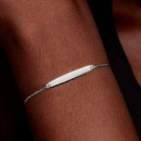 Pulsera de Cadena Barra Grabable Plata de Primera Ley 594010C01  PANDORA