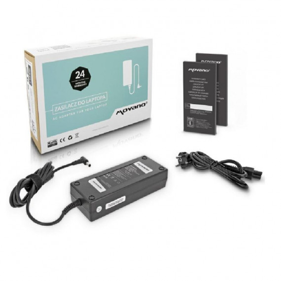 Cargador para Portátil Asus 150W  20V 7.5A 6.0 Mm X 3.7 Mm Movano