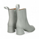 Botin Piel Gris Claro  CAMPER