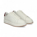 Deportivo Piel Blanco  LAUREN RALPH LAUREN