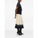 KARL LAGERFELD - Elevated Pleated Skirt - 999 - A4W12014/999