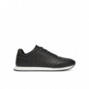 Low Prof Runn Laceup Mono Ck Black/brigh  CALVIN KLEIN