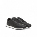 Low Prof Runn Laceup Mono Ck Black/brigh  CALVIN KLEIN