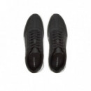 Low Prof Runn Laceup Mono Ck Black/brigh  CALVIN KLEIN