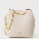 Minimal Monogram Chain Bucket Ba Chateau  CALVIN KLEIN