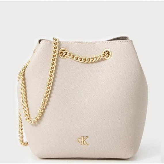 Minimal Monogram Chain Bucket Ba Chateau  CALVIN KLEIN