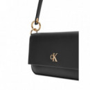 Minimal Monogram Shoulder Pouch Black  CALVIN KLEIN