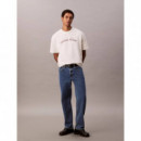 Ss Center Chain Stitch 16S Rlxd Tofu  CALVIN KLEIN