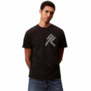 Ss 30S Eu Ck Bh Word Stack Graph Black  CALVIN KLEIN