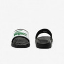 Serve Slide Ds 225 1 Cma Blk/wht  LACOSTE