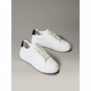 Chunky Cupsole Laceup Lth Bright White/b  CALVIN KLEIN